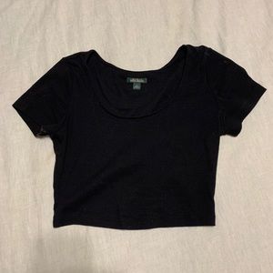 Wild Fable (Target) Black Crop Top